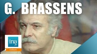 Apostrophes  Lantimilitarisme de Georges Brassens face au Général Bigeard  Archive INA [upl. by Bonne]