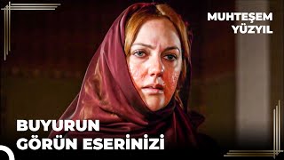 Hürrem vs Mahidevran 52  Hürremin Yüzü Yandı  Muhteşem Yüzyıl [upl. by Nedle]