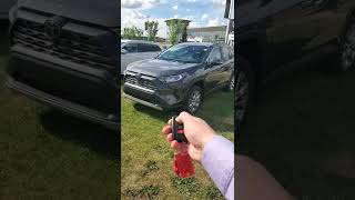 How Do I Start My Toyota Remotely from the Key Fob [upl. by Htnnek702]