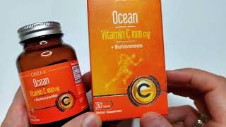 Ocean vitamin c 1000 mg oceanvitaminc1000mg oceand3k2nasılkullanılırvitaminc1000 [upl. by Yeznil]