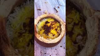 Potful Claypot Chicken Biryani shorts biryani [upl. by Soni]