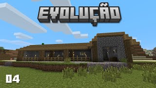 O ESTÁBULO  Minecraft Evolução 4 [upl. by Nayr]