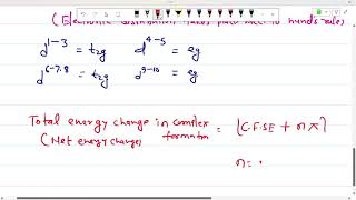 CFSE FOR OCTAHEDRAL AND TETRAHEDRAL COMPLEXES [upl. by Lrac]