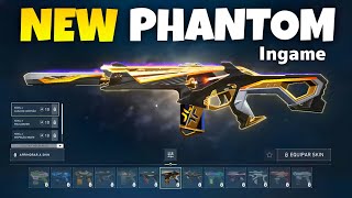 New Champions 2024 Phantom Skin in Valorant [upl. by Odraode473]