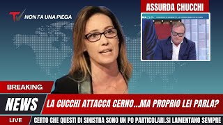 A SINISTRA SONO CONFUSILA CUCCHI ATTACCA A CERNOMA NON HA SENSOPROPRIO LEI PARLA [upl. by Noryv]