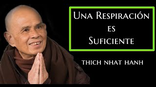 ⭐UNA BUENA RESPIRACIÓN ES SUFICIENTE ⭐ Thich Nhat Hanh [upl. by Aerdnna57]