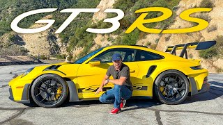 2023 Porsche 911 GT3 RS 992 Review  The Best Road Car Ever [upl. by Imik444]