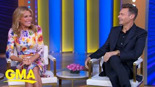 Ryan Seacrest Vanna White talk new ‘Wheel of Fortune’ season [upl. by Kirenoj]