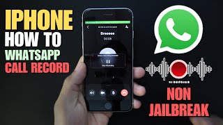 How To Record WhatsApp Call on iPhone Devices [upl. by Dloreh]