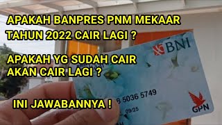 BANPRES PNM MEKAR 2022 KAPAN CAIR  BPUM 2022 [upl. by Guthry]