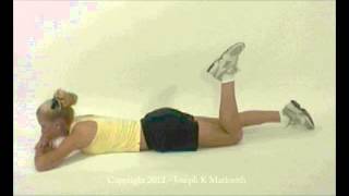 Prone Knee Bend  Knee Exercise [upl. by Aiek]