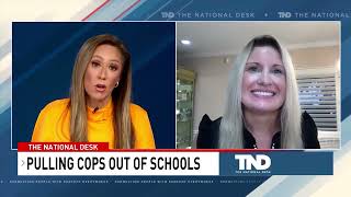 Pulling Cops Out of Schools  Caroline Moore The National Desk 9624 [upl. by Biel965]