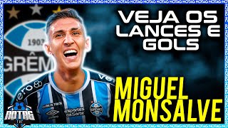 BEM VINDO AO GRÊMIO MIGUEL MONSALVE LANCES E GOLS DO NOVO REFORÇO DO GRÊMIO 2024 [upl. by Gayleen]