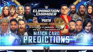 WWE Elimination Chamber 2024  Early Card v4 [upl. by Yelrac]