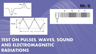 Test on pulses waves sound and electromagnetic radiations for Grade 10 [upl. by Jaehne569]