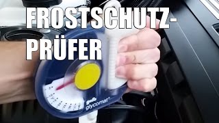 Frostschutzprüfer Gefo Glycomat 1100 im Live Test  83metoo [upl. by O'Doneven570]