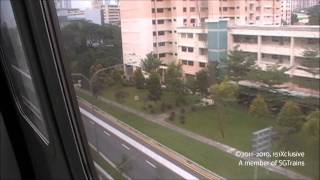 Ang Mo Kio Bound  Flatwheels ft SMRT C751B  347348 Jurong East A → Bukit Batok [upl. by Legin836]