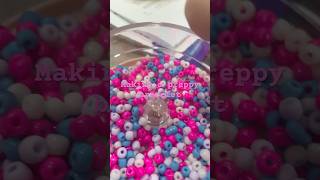 Making a bracelet beads blowup trend preppy aesthetic comedy shorts diy crafts trending [upl. by Tare109]