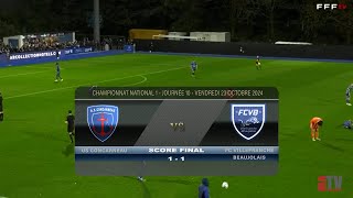 Foot  US CONCARNEAU vs FCVB  23102024 [upl. by Walton]