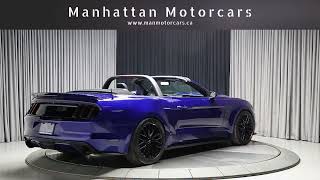 2016 FORD MUSTANG GT CONVERTIBLE ROUSH STAGE 3 727HP MANUAL [upl. by Jann]