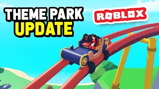 THEME PARK UPDATE in Tropical Resort Tycoon 2 Roblox [upl. by Dael366]