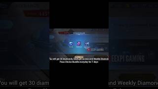 Weekly Diamond Pass Subscription Shorts mlbb gaming mobilelegends [upl. by Clementi745]