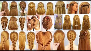 Stylish Open Hairstyle Quick and Easy Hairstyle for Beginners [upl. by Gall139]