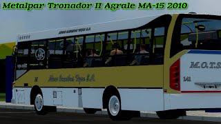 🚍Metalpar Tronador 2 Agrale MA15 2010  Linea 513  76Elian  Proton Bus Simulator [upl. by Akiwak]