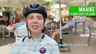 Vive le Velo Fietsvakantie BAGUET  Calpe 22 29 OKT 2022 [upl. by Esorylime]