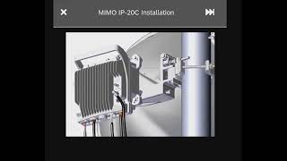 IP 20C MIMO Installation Ceragon Training Services [upl. by Hirai]