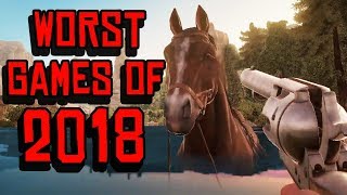 Worst Games of 2018 Gameplay [upl. by Rhodes236]