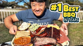 1 BEST BBQ in Texas [upl. by Putnem]