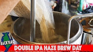 More Haze Double IPA Home Brew Day [upl. by Ahtamas]