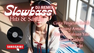 Kumpulan DJ Remix Slowbass Hits amp Santai  Mood amp Chill Vibe [upl. by Haywood]