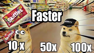 Skittle Meme Doge FasterMeme Mentom [upl. by Niwdog]