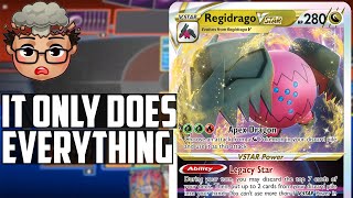 Regidrago VSTAR can BEAT EVERYTHING in Paradox Rift  Pokemon TCG Deck List  Matches [upl. by Malim]