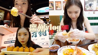 广州vlog 是个美食天地！黑白大厨上身 吃遍广州所有美食～  AlenStephy [upl. by Waldack413]