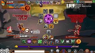 Ninja Saga  PvP  Eye Of Mirror VS Deadly Performance [upl. by Llerrem878]