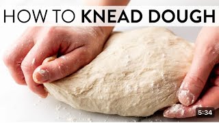 How to Knead Bread Dough by Hand  Detailed Instructions  Chapathi Dough In 1 Minute [upl. by Bish]