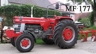 Massey Ferguson MF 177 Traktor [upl. by Tterrej]