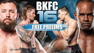 BKFC 16  Free Live Prelims [upl. by Golliner]