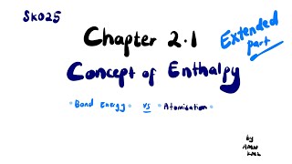 Bond Dissociation Energy vs Enthalpy of Atomisation  Chapter 21 extended  SK025  AMNClan [upl. by Noby845]