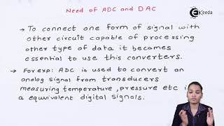 Need Of ADC And DAC  AD and DA Converters  Application of Electronics Class 12 [upl. by Kazim]