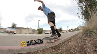 How To Slappy Grind  Skateboarding Trick Tips [upl. by Acinnor518]