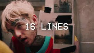 Lil Peep  16 Lines Isolated Vocals Made by WTio Jack [upl. by Anaujait]