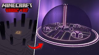 I Transformed END DIMENSION into a SPACESHIP in Minecraft HARDCORE  Cinematic movie [upl. by Mildred91]