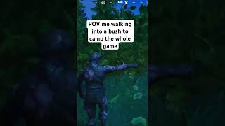 Me walking into a bush 😂 fortnite funny shorts [upl. by Aitnahs]