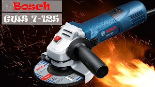 Úhlová bruskaAngle grinder Bosch GWS 7125 [upl. by Htederem]