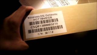 Verizon DSL Modem Unboxing [upl. by Ijies]