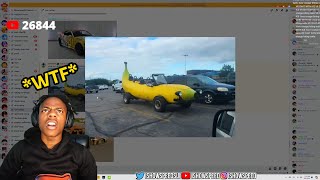 iShowSpeed Rates The Chats Cars😭 Banana Car [upl. by Charpentier]